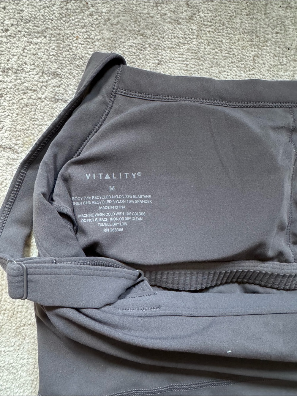 Vitality Cloud II Square Dress- Iron - Picture 3 of 7